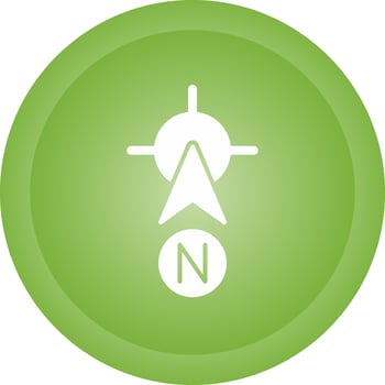 North Vector Icon