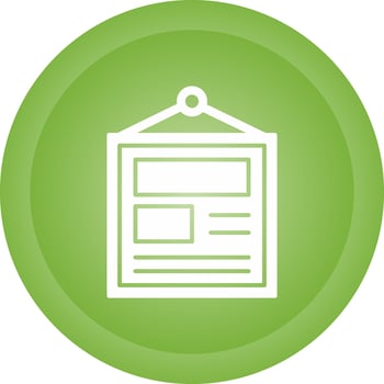 Poster Vector Icon