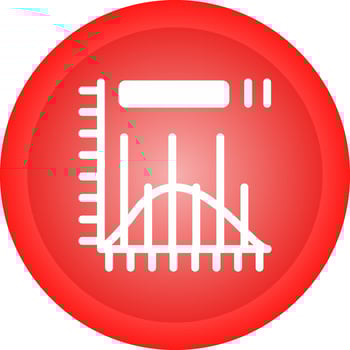 Histogram Vector Icon