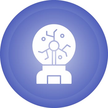 Plasma Ball Vector Icon