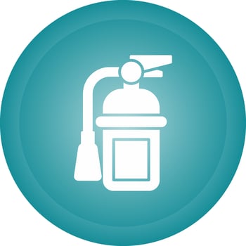 Fire Extinguisher Unique Vector Icon