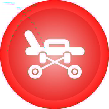 Stretcher Vector Icon