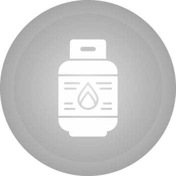 Gas Bottle Vector Icon