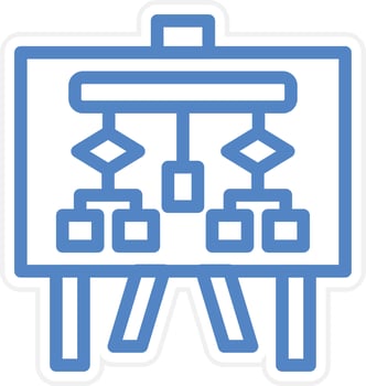 Planning Vector Icon Style
