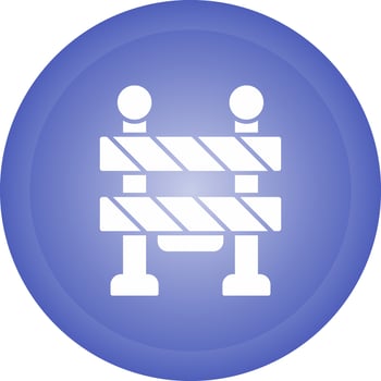 Barrier Vector Icon