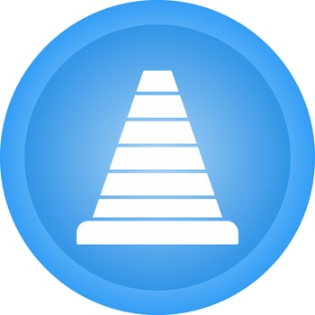 Traffic Cone Vector Icon