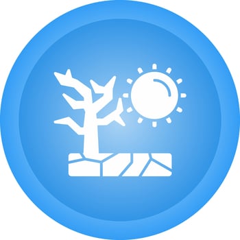 Drought Vector Icon