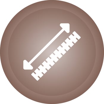 Measuring Tape Vector Icon