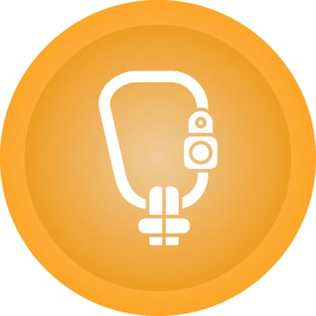 Carabiner Vector Icon