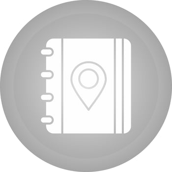 Travel Guideline Vector Icon
