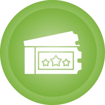 Ticket Vector Icon