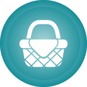 Picnic Basket Vector Icon