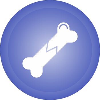 Broken Bone Vector Icon