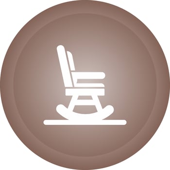 Rocking Chair Vector Icon