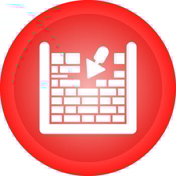 Masonry Vector Icon
