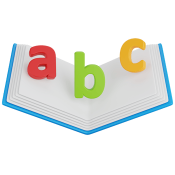 3D Icon Illustration School Study Book png