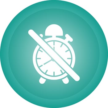 No Alarm Vector Icon