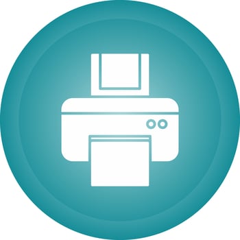 Printer Vector Icon