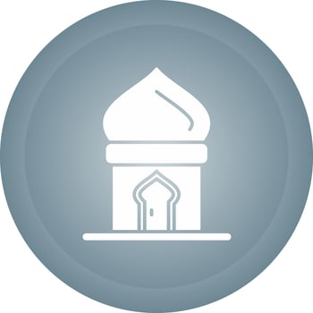 Masjid Door Vector Icon