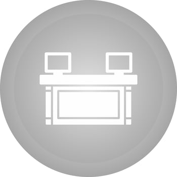 Reception Vector Icon