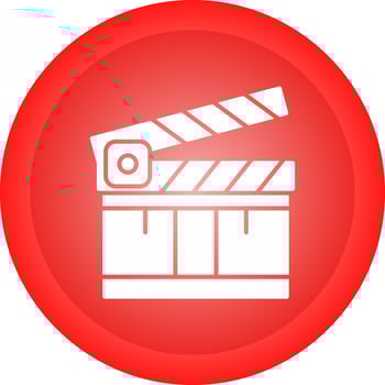 Clapperboard Vector Icon