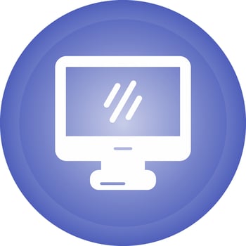 Monitor Vector Icon