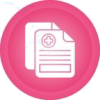 Medical History Vector Icon