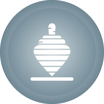 Spinning Top Vector Icon