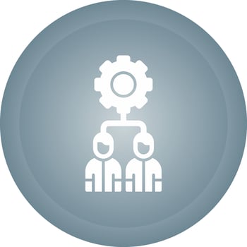 Team Management Vector Icon