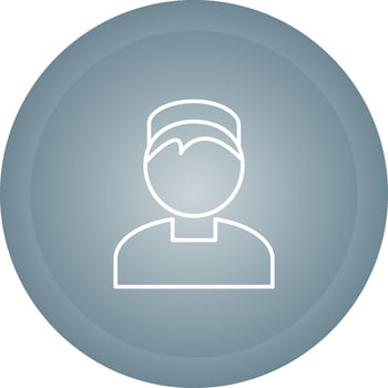 Islamic Man Vector Icon