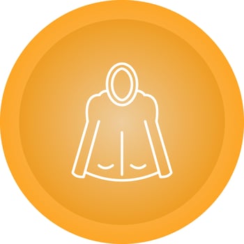 Warm Hoodie Vector Icon