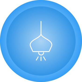Overhead Light Vector Icon