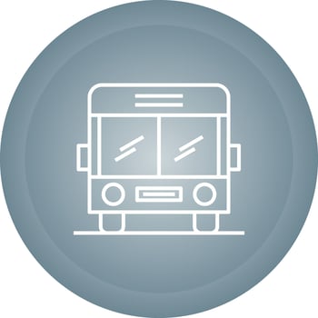 School bus Vector Icon