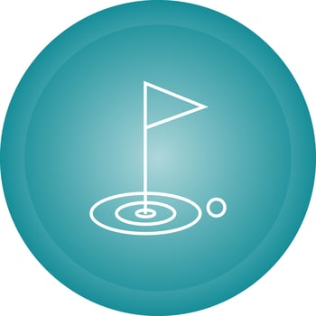 Golf Vector Icon