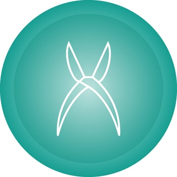 Shear Vector Icon