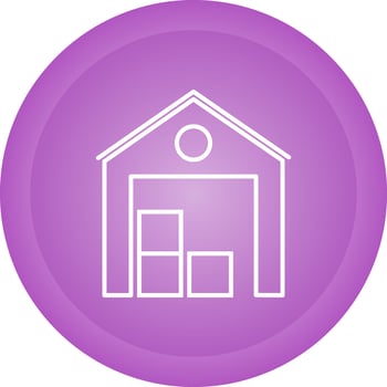 Warehouse Vector Icon