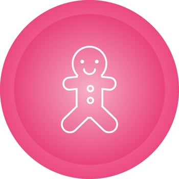 Ginger Bread Vector Icon
