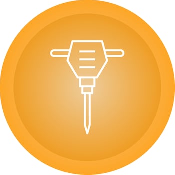 Jack Hammer Vector Icon