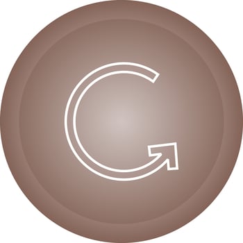 Right Back Arrow Vector Icon