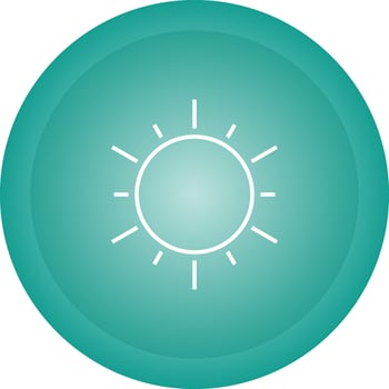 Sun Vector Icon