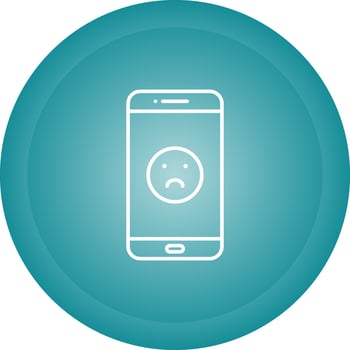 Sad Face Vector Icon