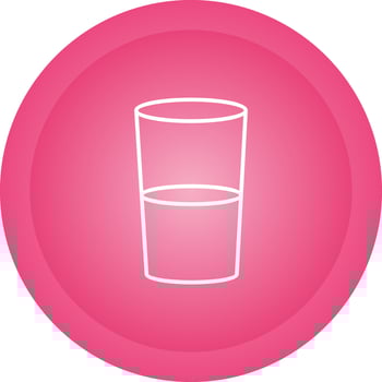 Water Glasses Vector Icon