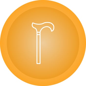 Walking Stack Vector Icon