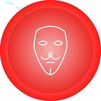Two Masks Vector Icon