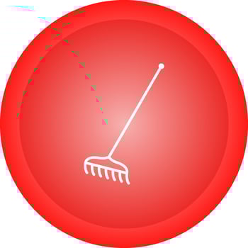 Rake Vector Icon