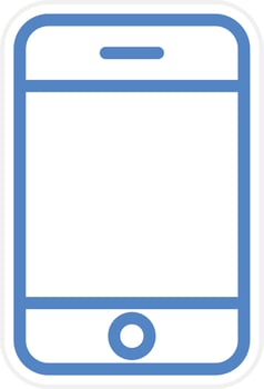 Smartphone Vector Icon Style
