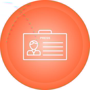 Male ID Vector Icon