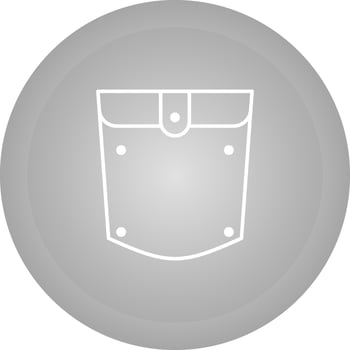 Pocket Square Vector Icon