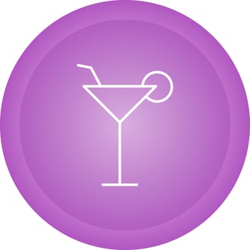 Cocktail Vector Icon