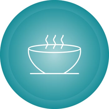 Hot Soup Vector Icon